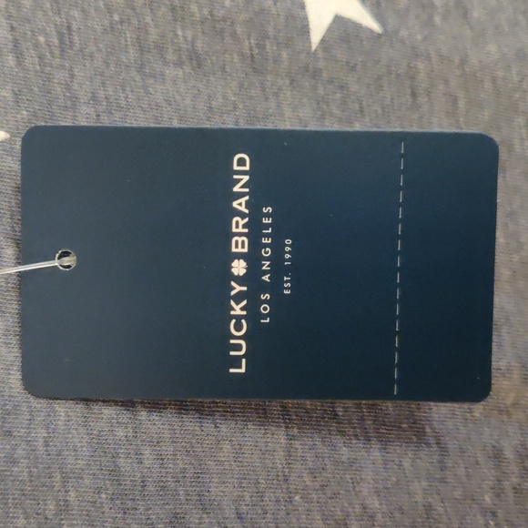 Lucky Brand Start T- Shirt. Gray. Size 2 X - Picture 7 of 9